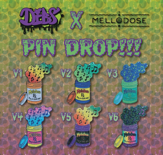 MELLODOSE RX SCRIPT BOTTLE PIN